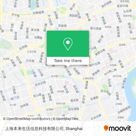 上海本来生活信息科技有限公司 map