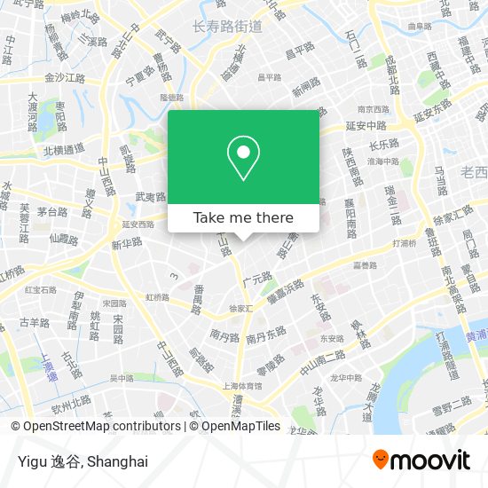 Yigu 逸谷 map