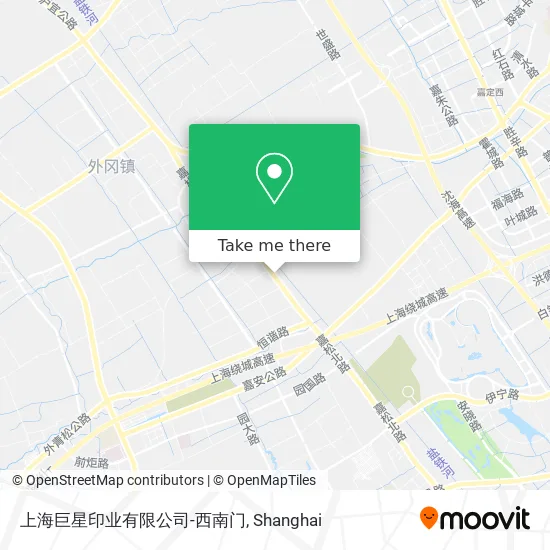 上海巨星印业有限公司-西南门 map