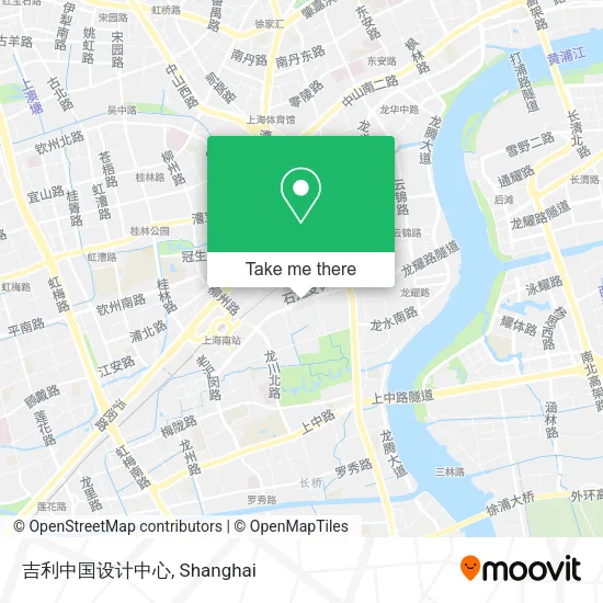吉利中国设计中心 map