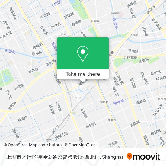 上海市闵行区特种设备监督检验所-西北门 map