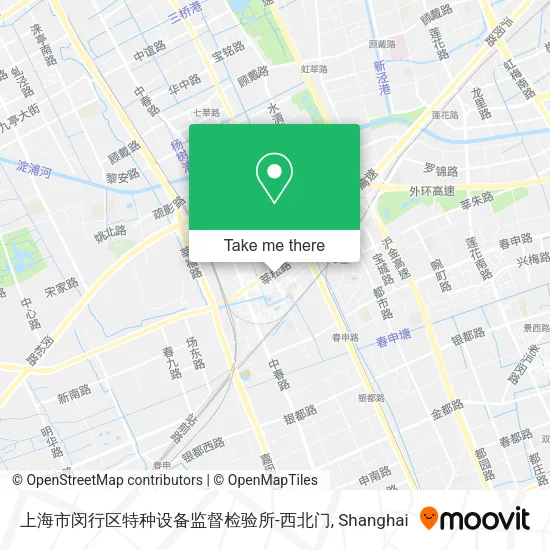 上海市闵行区特种设备监督检验所-西北门 map