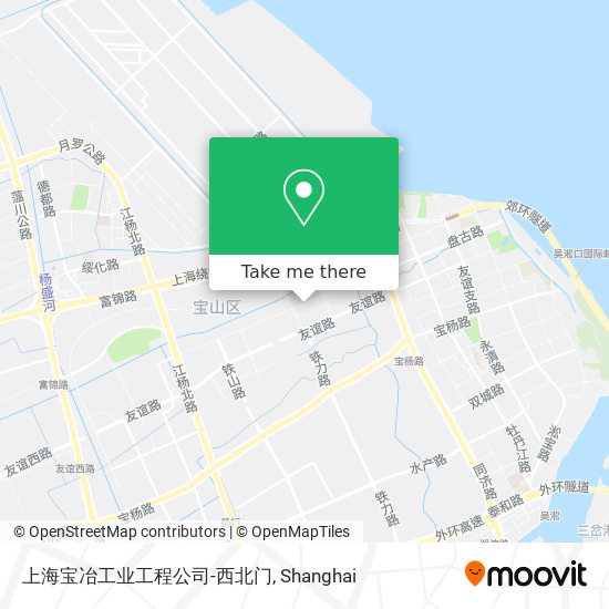 上海宝冶工业工程公司-西北门 map