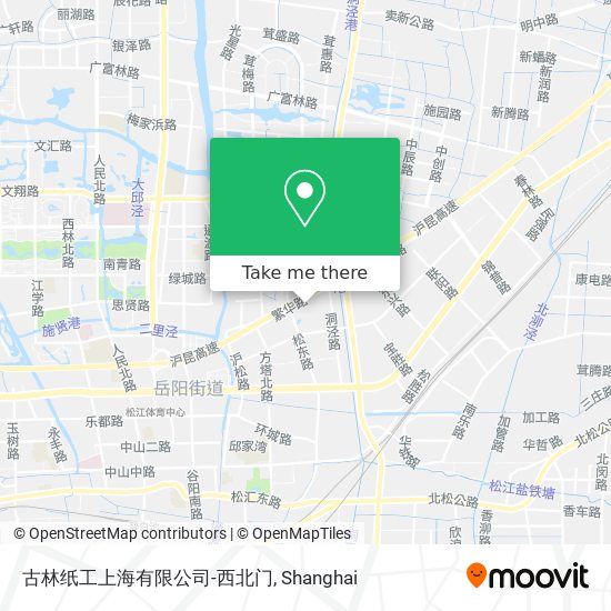 古林纸工上海有限公司-西北门 map