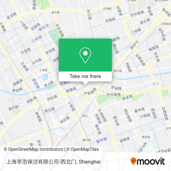 上海莘浩保洁有限公司-西北门 map