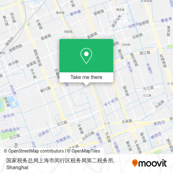 国家税务总局上海市闵行区税务局第二税务所 map