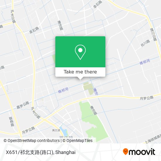 X651/祁北支路(路口) map