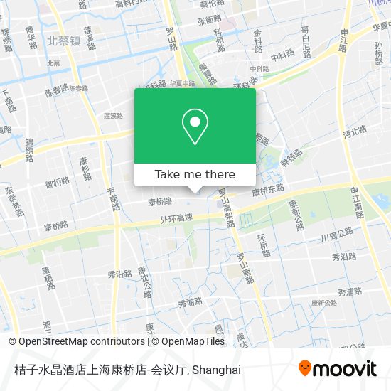 桔子水晶酒店上海康桥店-会议厅 map