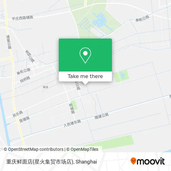 重庆鲜面店(星火集贸市场店) map