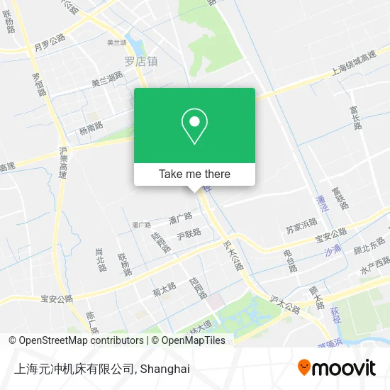 上海元冲机床有限公司 map
