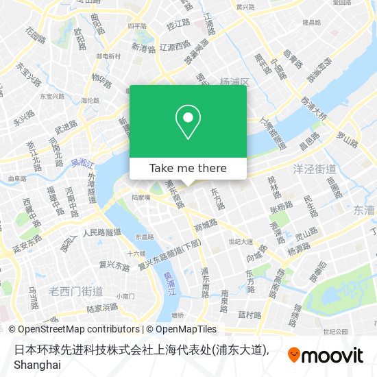 日本环球先进科技株式会社上海代表处(浦东大道) map