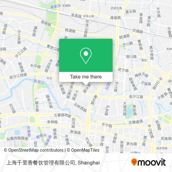 上海千里香餐饮管理有限公司 map