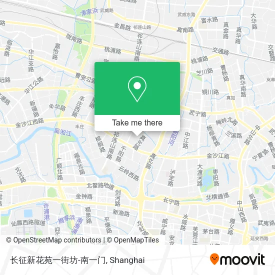 长征新花苑一街坊-南一门 map