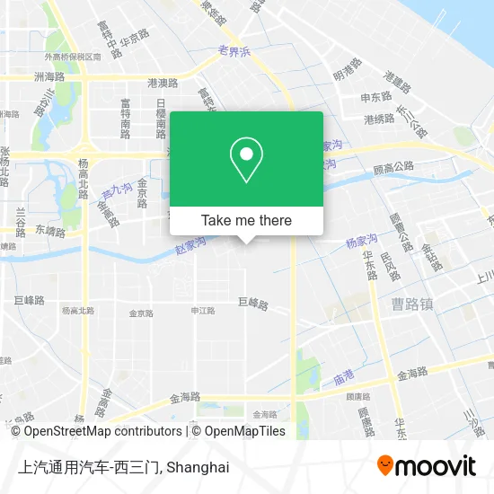 上汽通用汽车-西三门 map