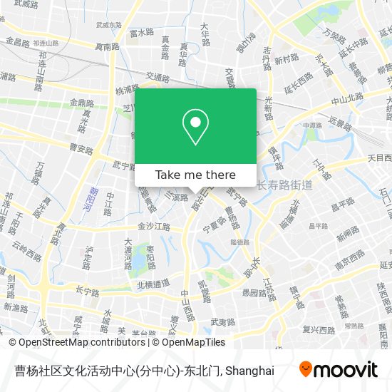 曹杨社区文化活动中心(分中心)-东北门 map