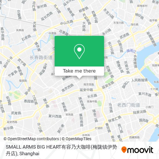 SMALL ARMS BIG HEART有容乃大咖啡(梅陇镇伊势丹店) map