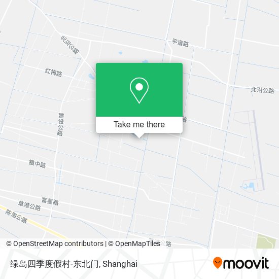绿岛四季度假村-东北门 map