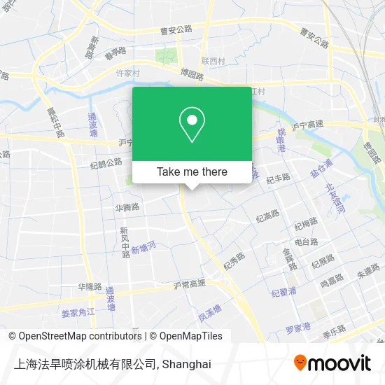 上海法旱喷涂机械有限公司 map