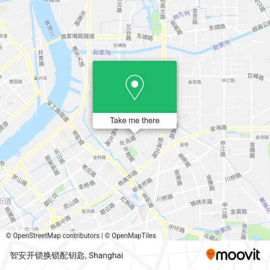 智安开锁换锁配钥匙 map