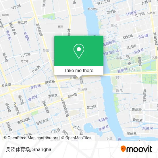 吴泾体育场 map
