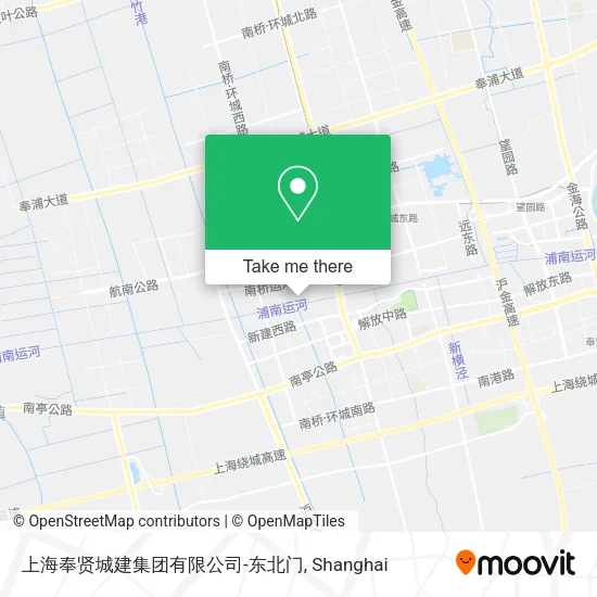上海奉贤城建集团有限公司-东北门 map