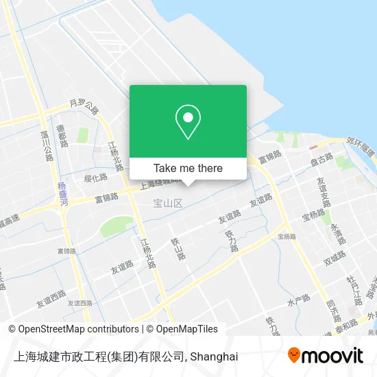 上海城建市政工程(集团)有限公司 map