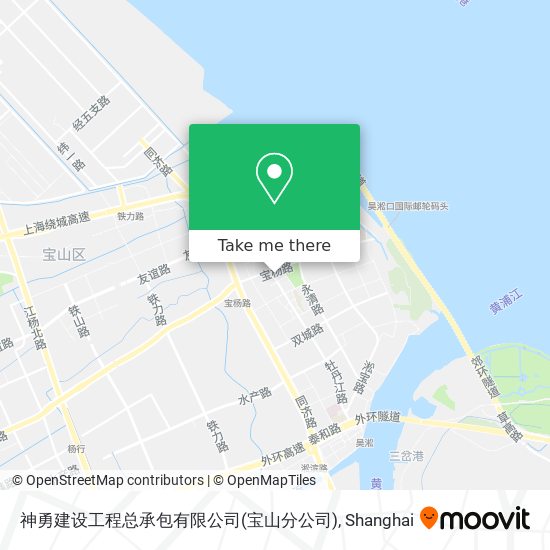 神勇建设工程总承包有限公司(宝山分公司) map