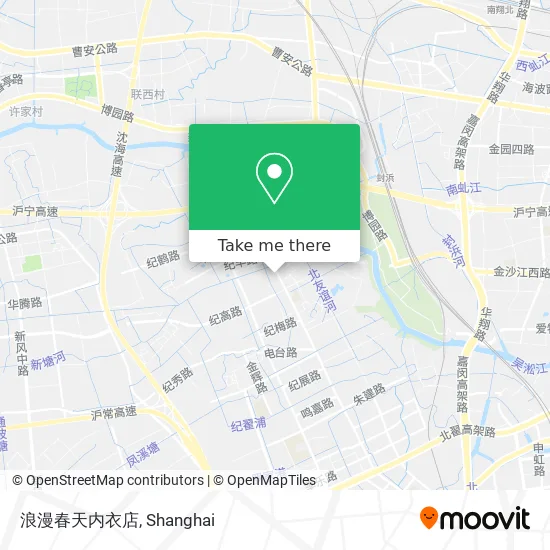 浪漫春天内衣店 map