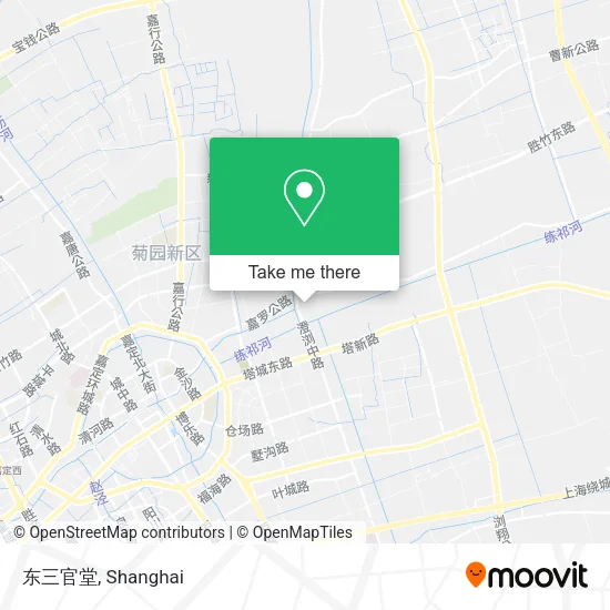 东三官堂 map