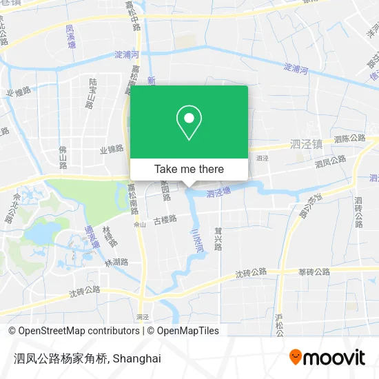 泗凤公路杨家角桥 map