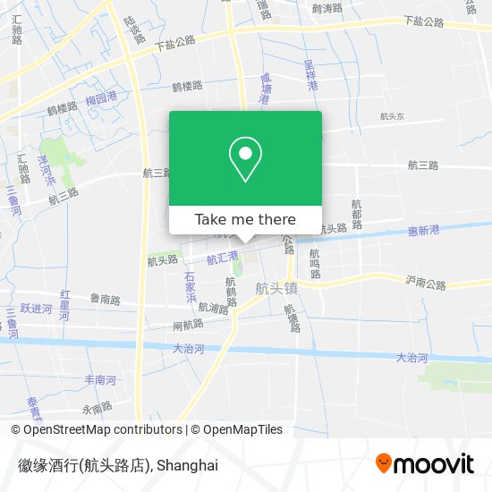 徽缘酒行(航头路店) map