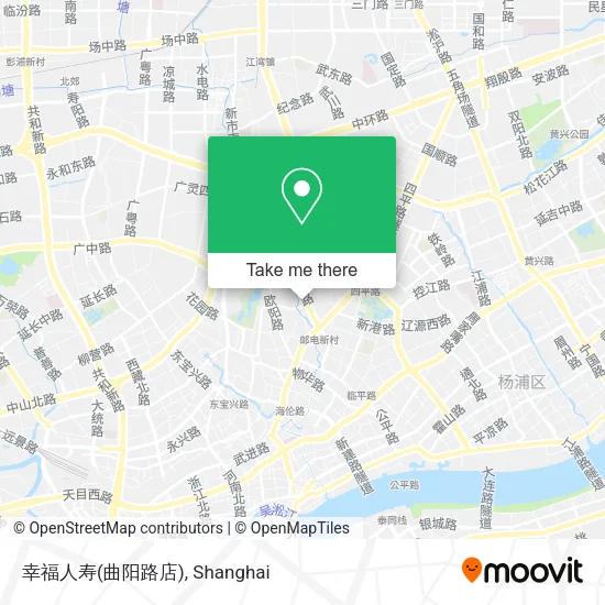 幸福人寿(曲阳路店) map