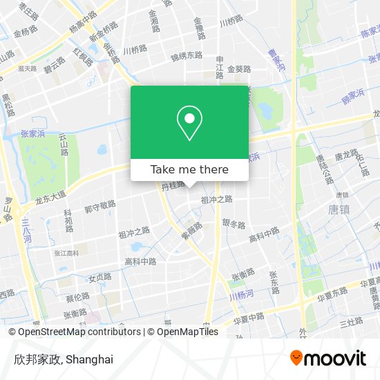 欣邦家政 map