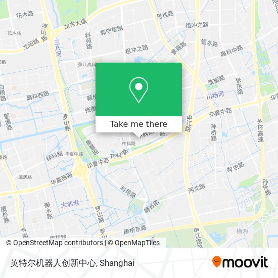 英特尔机器人创新中心 map