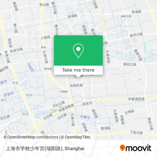 上海市学校少年宫(瑞阳路) map