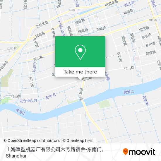 上海重型机器厂有限公司六号路宿舍-东南门 map