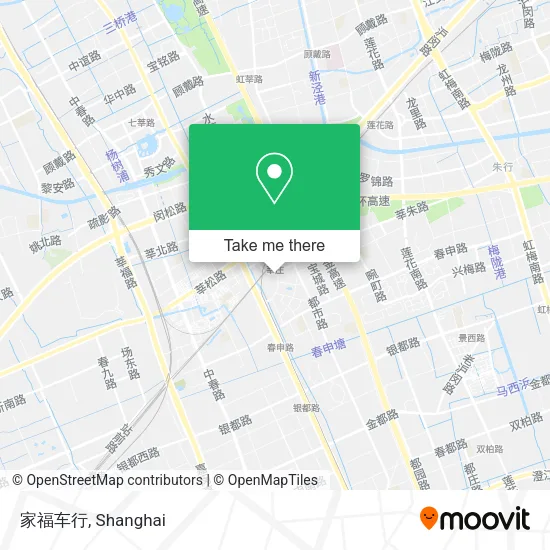 家福车行 map