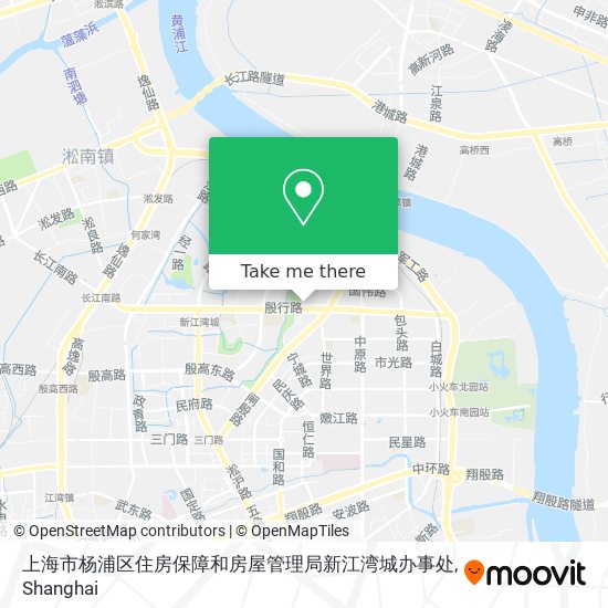 上海市杨浦区住房保障和房屋管理局新江湾城办事处 map