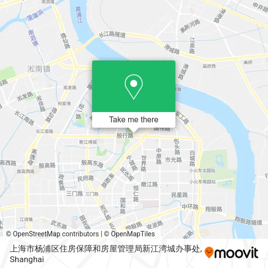 上海市杨浦区住房保障和房屋管理局新江湾城办事处 map