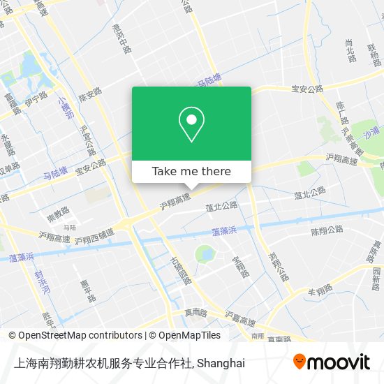 上海南翔勤耕农机服务专业合作社 map