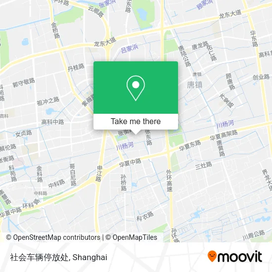 社会车辆停放处 map
