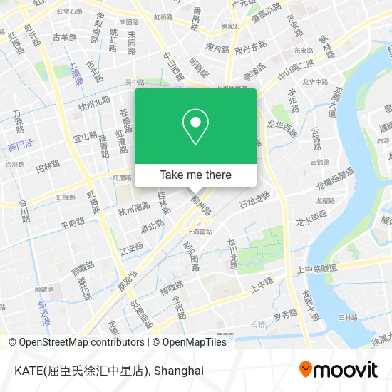 KATE(屈臣氏徐汇中星店) map