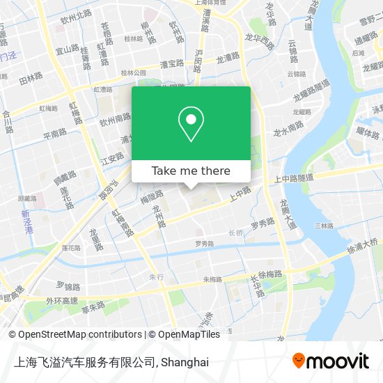 上海飞溢汽车服务有限公司 map