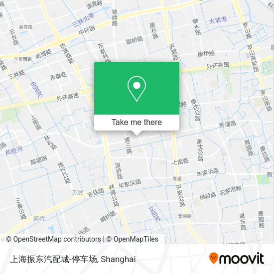 上海振东汽配城-停车场 map