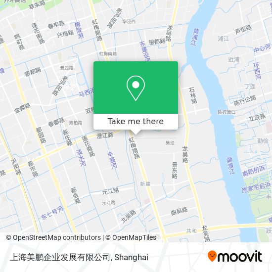 上海美鹏企业发展有限公司 map