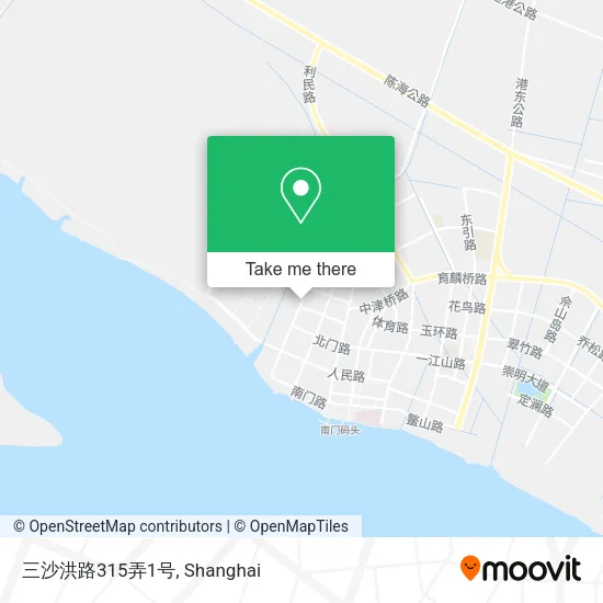 三沙洪路315弄1号 map