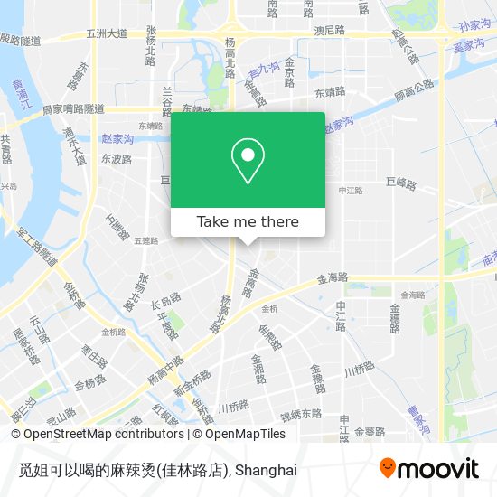 觅姐可以喝的麻辣烫(佳林路店) map