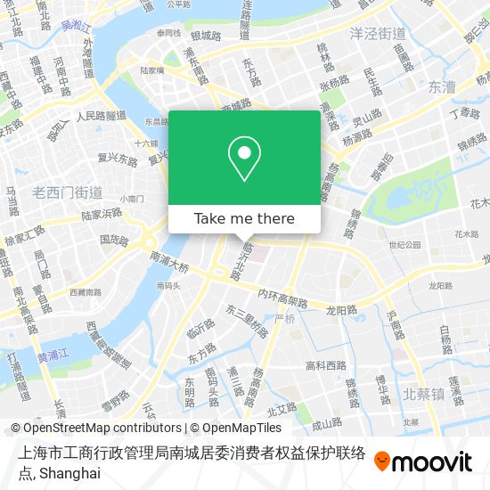 上海市工商行政管理局南城居委消费者权益保护联络点 map