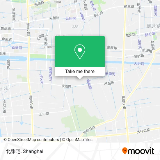 北张宅 map
