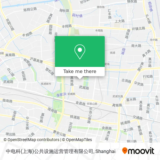 中电科(上海)公共设施运营管理有限公司 map